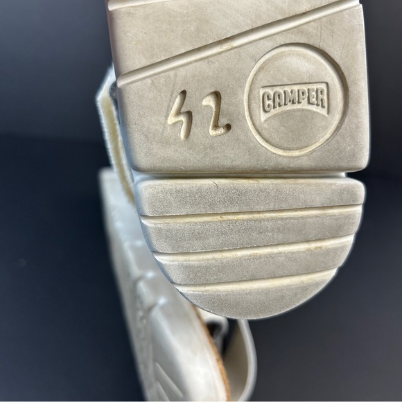 ❤️ Camper Cream Cross-Strap Sandals 42 - Picture 9 of 9